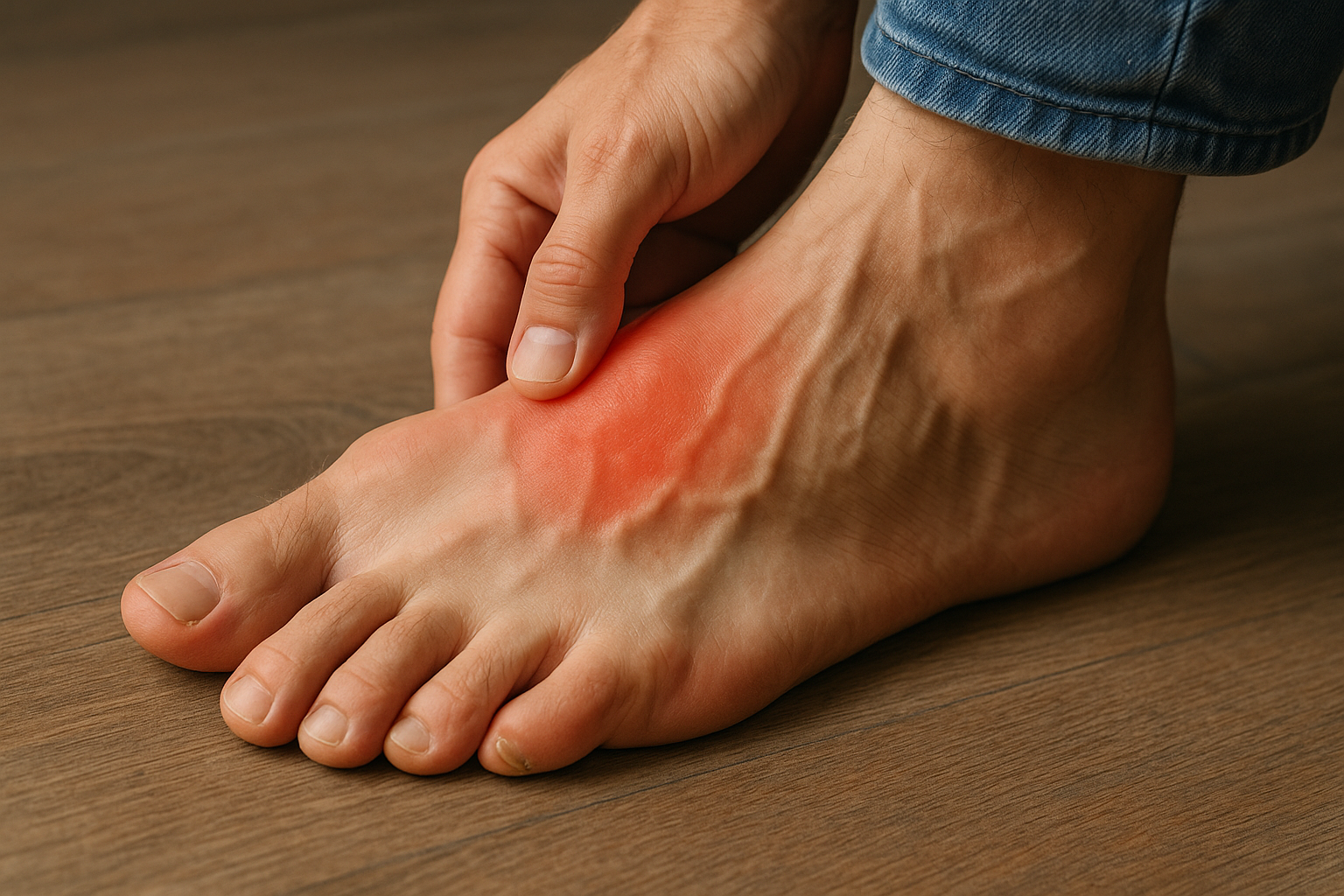 Inflammation i foden: Hvad skyldes det, og hvordan kan du lindre det?